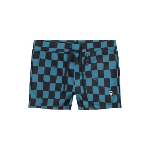 Tumble 'n Dry zwemboxer geruit blauw Jongens Polyester Ruit - maat 146 afbeelding