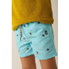 Tumble 'n Dry zwemshort lichtblauw met all over print