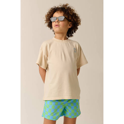 Tumble 'n Dry zwemshort geruit blauw / groen Jongens Polyester Ruit - maat 128 afbeelding