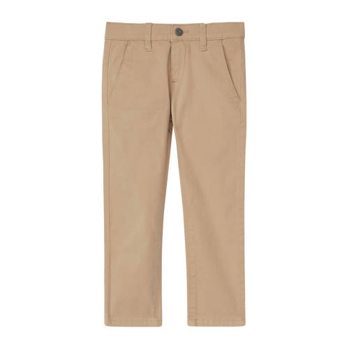 s.Oliver slim pantalon bruin Broek Jongens Katoen Effen - maat 122 afbeelding