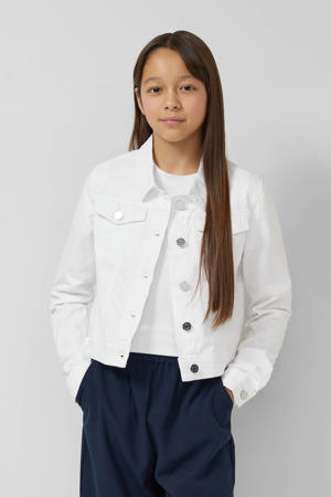 denim spijkerjas wit