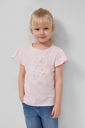 T-shirt met glitter