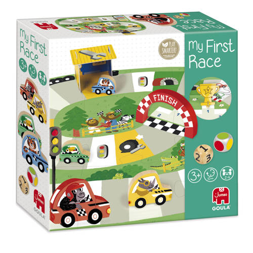 Jumbo My First Race Bordspel | Bordspel van Jumbo | Speelgoed > Spelletjes > Bordspellen afbeelding