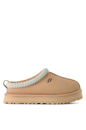 suède enkelboots beige