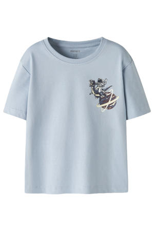 T-shirt lichtblauw