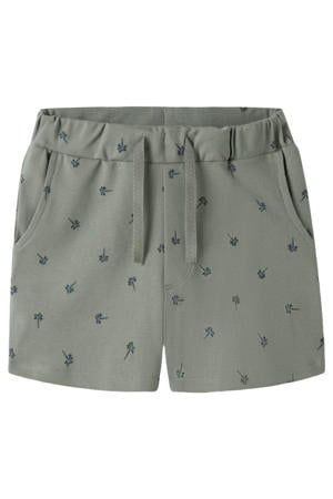 regular casual short grijsgroen