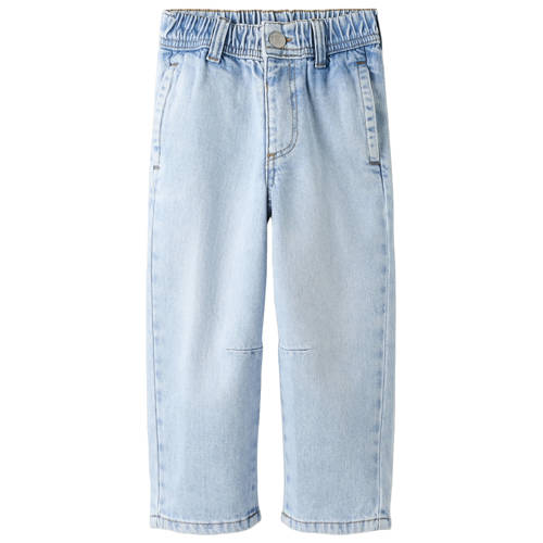 NAME IT MINI NMMBEN straight leg jeans light blue denim Blauw Effen - maat 122 afbeelding
