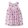 NAME IT MINI mouwloze tule jurk met aardbeien roze