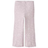 NAME IT MINI flared gebloemde legging roze/wit