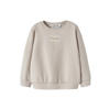 NAME IT MINI sweater met backprint grijs