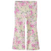 NAME IT MINI gebloemde flared broek beige