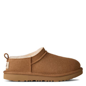 suède enkelboots cognac