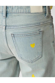 thumbnail: Shoeby high waist wide leg jeans light blue denim