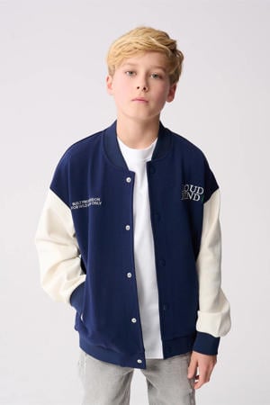 baseball jacket blauw