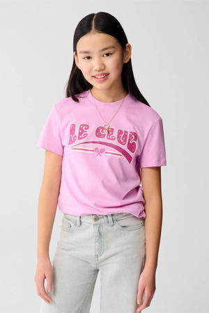 T-shirt lichtroze
