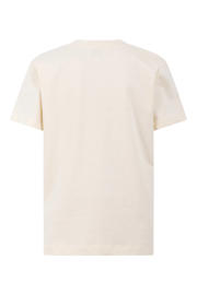 thumbnail: Shoeby rechtvallend T-shirt met print - ecru