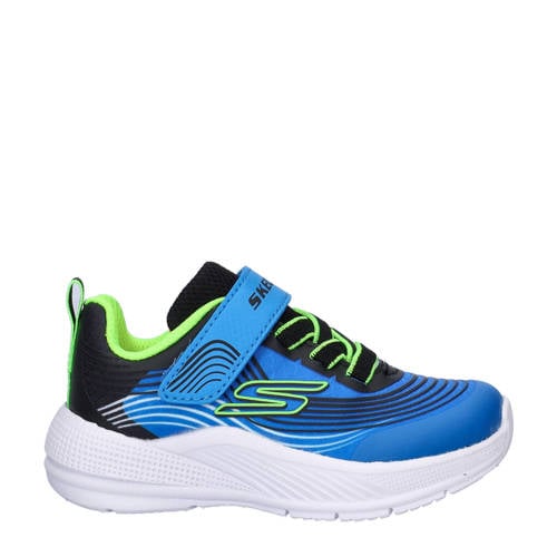 Skechers Microspec Advance sneakers blauw Jongens Textiel Meerkleurig - maat 25 afbeelding