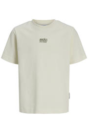thumbnail: JACK & JONES JUNIOR T-shirt met backprint beige