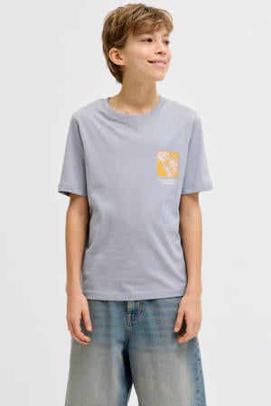 T-shirt grijsblauw