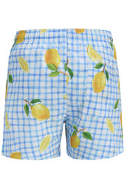 thumbnail: JACK & JONES JUNIOR zwemshort lichtblauw/geel/wit