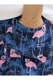 thumbnail: JACK & JONES JUNIOR zwemshort donkerblauw/roze