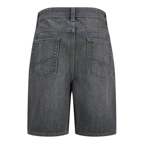 JACK & JONES JUNIOR denim short grey denim Korte broek Grijs Effen - maat 170 afbeelding