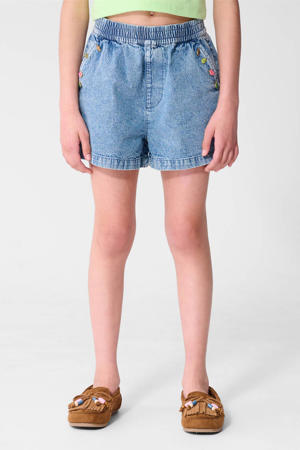 short light blue denim