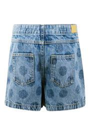 thumbnail: Shoeby denim spijkerrok met stippen blauw