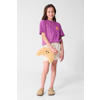 Shoeby T-shirt met backprint paars