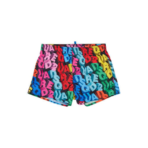 Dsquared2 zwemshort met all over print Multi Jongens Polyester - maat 152 afbeelding