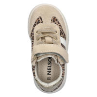 thumbnail: Nelson Kids suede sneakers beige panterprint