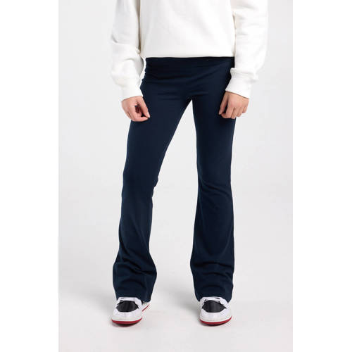 America Today casual broek donkerblauw Meisjes Katoen Effen - maat 146/152 afbeelding