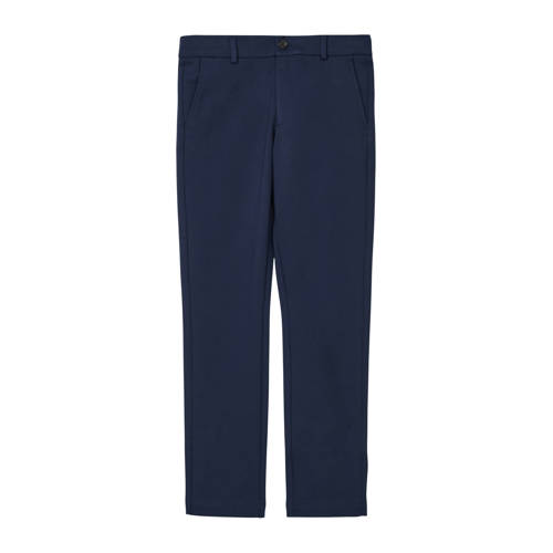 s.Oliver pantalon donkerblauw Broek Jongens Viscose Effen - maat 146 afbeelding