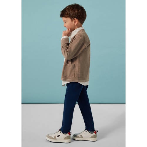 s.Oliver casual broek donkerblauw Jongens Viscose Effen