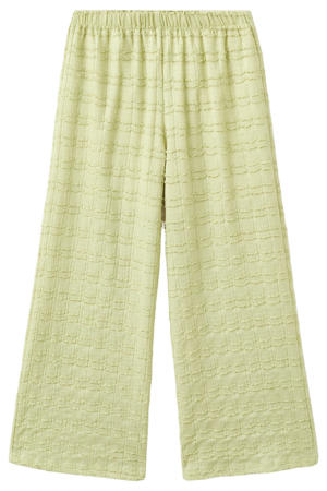 casual broek lichtgroen