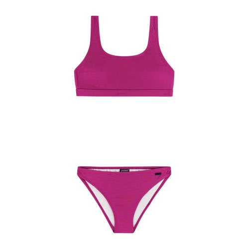 Protest triangel bikini PRTROSE JR fuchsia Roze Meisjes Polyester - maat 128 afbeelding