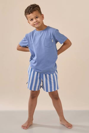 shortama blauw