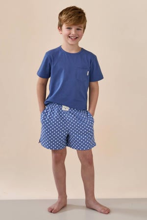 shortama blauw