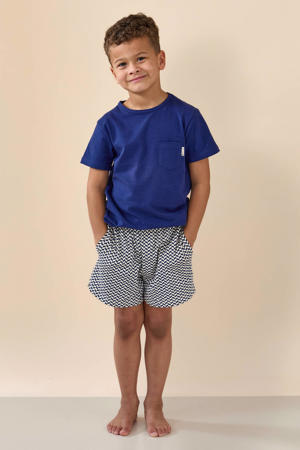 shortama blauw