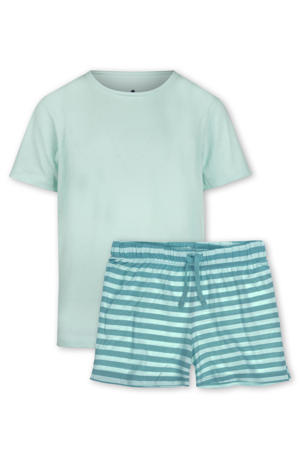 shortama blauw