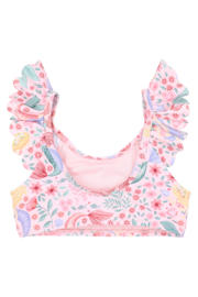 thumbnail: Little Dutch crop bikini all over print roze