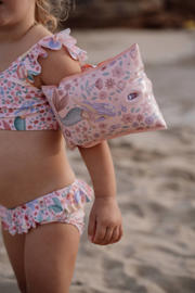thumbnail: Little Dutch crop bikini all over print roze