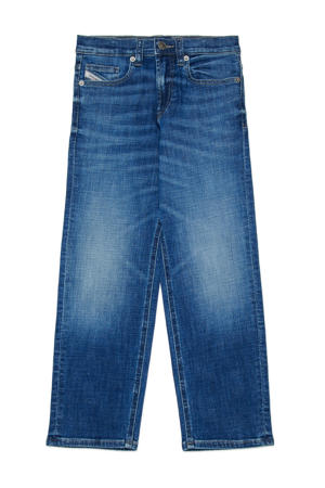 low waist baggy jeans medium blue denim