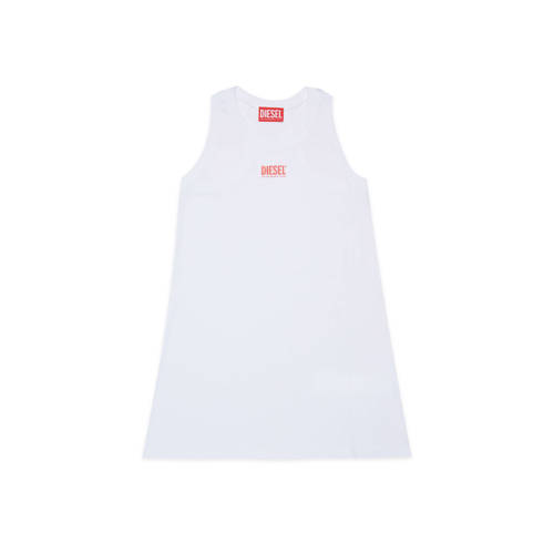 Diesel halterjurk wit Effen - maat 164 | Jurk van Diesel afbeelding