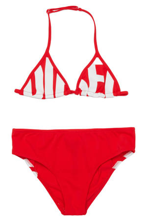 halter bikini rood