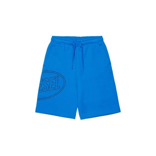 Diesel sweatshort blauw Korte broek Tekst - maat 164 afbeelding