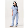 Noppies maternity zwangerschaps- en voedings blouse lichtblauw