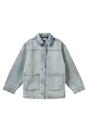 denim spijkerjas lente zomer medium blue denim