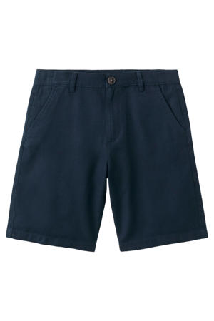 chino short donkerblauw