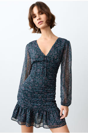 zomerjurk donkerblauw